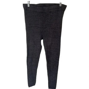 Torrid Sleep Plus 2/2X Knit Leggings Gray Stretch Casual Pull On Pants SoftComfy